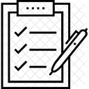 Liste de contrôle  Icône