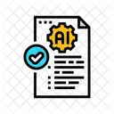 Responsabilite Liste De Controle Biais Icône