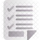 Document Dossier Paperasse Icône