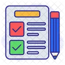 Liste De Courses Liste Liste De Controle Icon