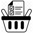 Liste De Courses Liste Liste De Controle Icon