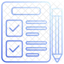 Liste De Courses Liste Liste De Controle Icon