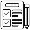 Liste De Courses Liste Liste De Controle Icon