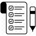 Liste De Courses Liste Liste De Controle Icône