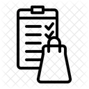 Liste De Courses Liste Liste De Controle Icon