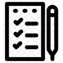 Liste De Courses Liste De Controle Articles Icon
