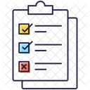 Liste De Souhaits Liste De Controle Liste Icône