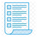 Liste Document Page Icon