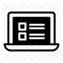 Liste En Ligne Liste Liste De Controle Icon