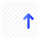 Liste flèche vers le haut minimaliste  Icône