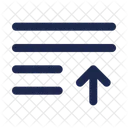 Liste-flèche vers le haut  Icône