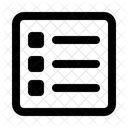 Liste Checkliste Zwischenablage Symbol