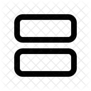 Ansicht Liste Layout Symbol