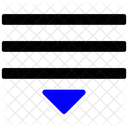 Pfeile Filter Listensymbol Symbol