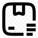Paketliste Bestellung Lieferung Dokument Symbol