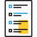 Vue De Liste Liste Option Icon