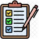 Listed Quality Control List Icon