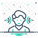 Listen Hear Auditory Hearer Listener Listening Hearken Sonorous Music Sound Wave Acoustic Auscult Icon