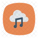 Cloud Music Melody Icon