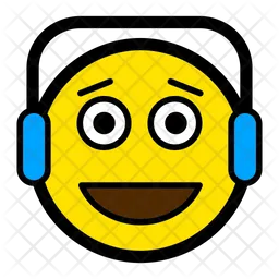 Listening Emoji Icon
