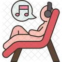 Listening Music Relax Icon