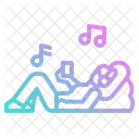 Listening Music  Icon
