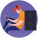 Music Lover Listening Music Music App Icon