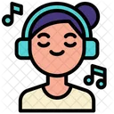 Listening Music  Icon