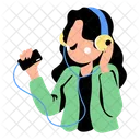 Listening music  Icon