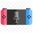 Listening podcast on handheld game  Icon