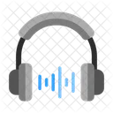 Listening Podcast With Headphone Headphone Podcast Icon