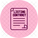 Listing Contract Listing Contract Icon