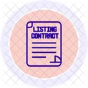Listing Contract Listing Contract Icon