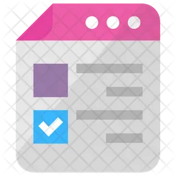 Listing Template  Icon