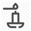 Lit Candle  Icon