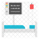 Lit d'hôpital  Icône