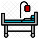 Hopital Lit Admission Icône