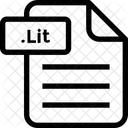 Lit File Sheet Icon