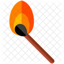 Lit Match Sticks Icon