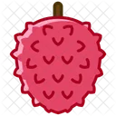 Litchi Fruit Fit Icon
