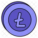 Lite Coin Cryptocurrency Currency Icon