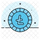 Lite Coin Coin Crypto Icon
