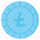 Lite Coin Coin Crypto Icon