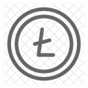 Litecoin Cryptocurrency Blockchain Icon