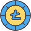 Litecoin Ltc Blockchain Icon