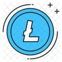 Litecoin Altcoin Electronic Icon
