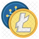 Litecoin Crypto Cryptocurrency Icon