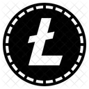 Litecoin Ltc Coin Crypto Digital Money Cryptocurrency Icon