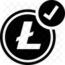 Litecoin accepted  アイコン