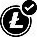 Litecoin accepted  アイコン